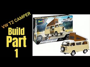 Revell VW T2 Camper model Build Part 1