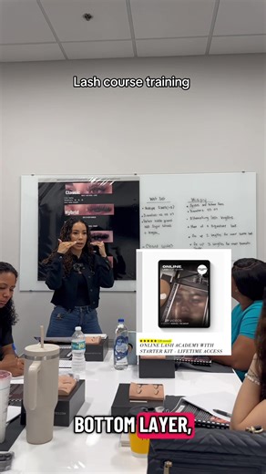 What a wispy set ACTUALLY is 👇🏽 A true wispy set is structured. Top layer = uniform spikes. Bottom layer = controlled volume fans. It’s not random spikes. It’s not a messy strip-lash effect. It’s intentional layering for a seamless finish. When done correctly, it’s balanced. Clean. Uniform. There’s a difference between trendy and trained. If you know, you know. 💅🏽 #creatorsearchinsights #BeginnerLashArtist #LashEducation