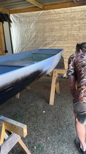Hex Camo LED Lighting for Aluminum Jon Boat