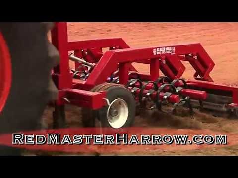 Red Master Harrow - Arena Drag Equipment