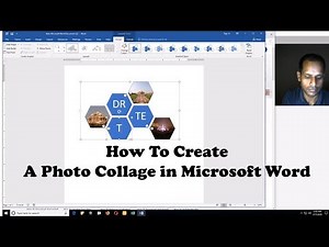 How To Create A Photo Collage in Microsoft Word | Photo Collage on Word 2016 | Tutorials In Hindi