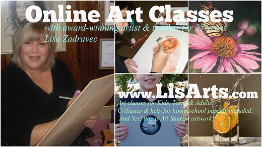 Colored Pencil CLASSES | Lis Zadravec Artist, LisArts