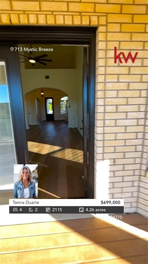 JUST LISTED! 713 Mystc Breeze, Spring Branch, Texas 78070 offered at 699,000 Experience breathtaking, panoramic Hill Country vistas from this exquisite Tilson-built custom home, located in the highly desirable Mystic Shores community. Nestled on 4.26 sprawling acres backing to Devil's Creek, this architectural beauty offers both privacy and serenity. Inside, you'll find 3 bedrooms, 2 baths, a formal dining room, and a versatile media/office space that can easily convert into a 4th bedroom. With 