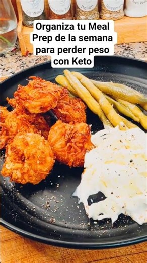 Meal Prep Semanal Keto para Bajar de Peso | Plan de Comidas y Lista de Compras