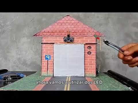 Garaje con sensor de distancia.