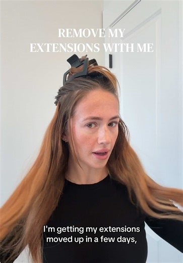 Taking a Break from Hair Extensions: Removal Process