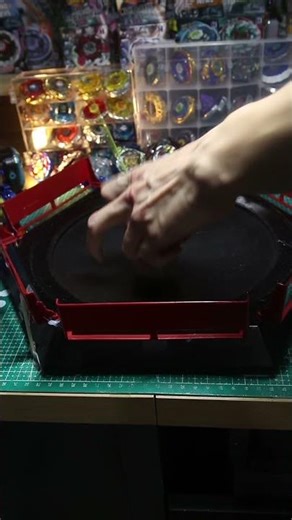 Chiến thần quay giấy vs beyblade metal độ diablo 3 mắt #beyblade #battle