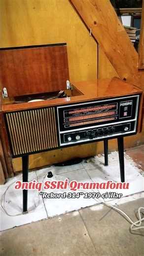 Əlaqə: (051)416-35-31. Qiyməti 499m. #qramafon #patefon #antikvar #musiqi #hediyye