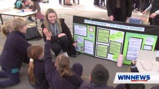 14K views · 126 reactions | It was science central at Hayes Park Public School today, as an array of experiments exploded in the playground. UOW: University of Wollongong, Australia 離 #WINNews | Channel 8 & 80 (HD) Weeknights from 5:30pm | WIN News Illawarra | Facebook