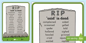 Said is Dead Display Poster