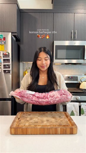KRIZIA on Instagram: "Part 71 | Air Fryer Korean BBQ Ribs 🍖🥓🔥 The EASIEST Korean BBQ Ribs for the Holidays! 🎄 Only 3 ingredients and they come out tender and flavorful every single time. 🤤✨ Ingredients: • 1 pack of Costco ribs (2–3 racks) • 4 tbsp @knorr @cookwithknorr Roasted Beef Premium Base (2 tbsp per side) • 1 bottle Korean BBQ marinade @cjfoodsmarket * @kindersflavors Roasted Garlic, to season To cook: Air Fry: 375°F for 1 hour. Flip, brush on more sauce, then air fry at 400°F for 15