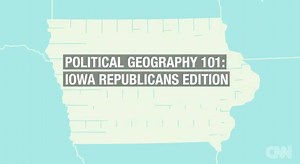 9.8K views · 133 reactions | The five political regions of Iowa,...