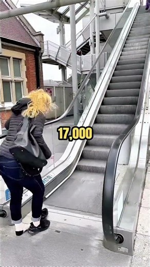 Those escalator brushes aren't what you think They're literally a life-saving safety fea #shorts