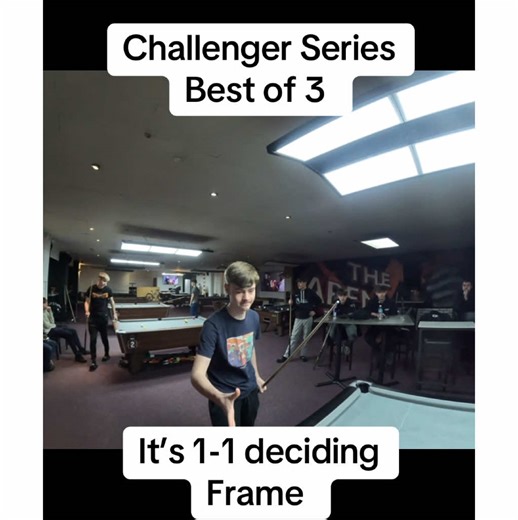 Challenger Series: Best of Three English Pool Matches