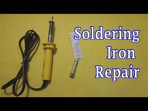 How to Rewire a Soldering Iron - Soldering Iron Repair