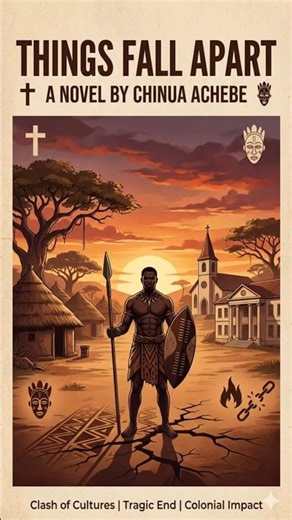 THINGS FALL APART || A NOVEL BY CHINUA ACHEBE || #englishpoet #pgtenglish #englishliterature