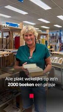 Alie puts a STICKER 📚 on about 2000 BOOKS every week.