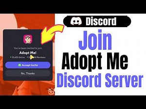 How to Join Adopt Me Discord Server on Mobile