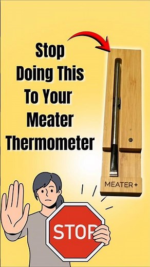 STOP Doing This To Your MEATER Thermometer ❌🔥 #meater #grill #barbecue