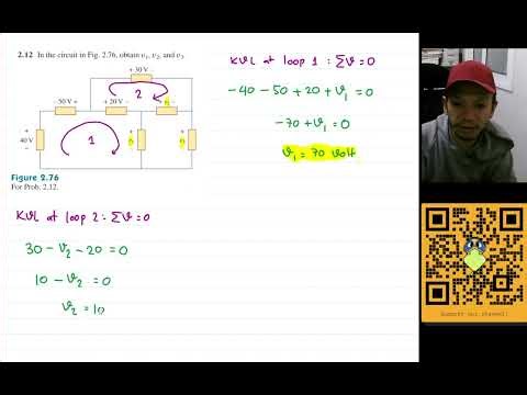 Problem 2.12 Fundamental of Electric Circuits (Alexander - Sadiku)
