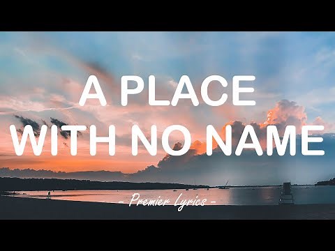 A Place With No Name - Michael Jackson (Lyrics) 🎶