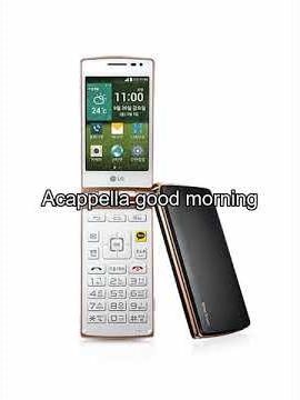 LG Wine Smart alarm - Acappella good morning