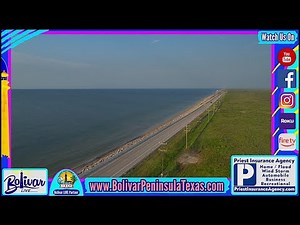 It's The Drive On Bolivar Peninsula, Know You're Here To Relax
