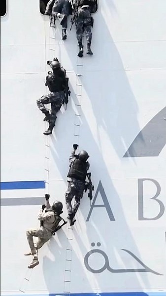 How Forces Board Ships at Sea