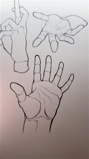 This Is How I Practice Drawing Hands #howtodraw #draw #drawing #sketch #hand #art #shorts