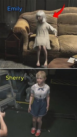 Emily and Sherry Reacts to Bullets #residentevil #residentevilrequiem
