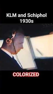 1930 - KLM and Schiphol 1930s - ‪@WalkWatch01‬