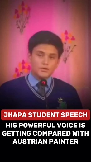 Student's Inspiring Speech at Holy Bell School
