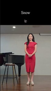 한국가곡/눈/김효근/작사작곡/김미주/소프라노/snow