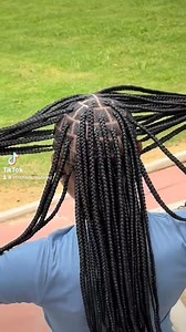 3.8K views · 103 reactions | Neat knotless braids + extended length with rods! | Terrica DaBraid Wiz | Facebook