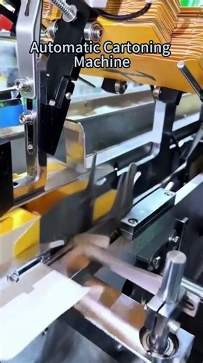 Automatic Cartoning Machine | Bottle Into Box Process #cartoningmachine #packagingmachine
