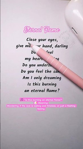 Easy English Karaoke | Eternal Flame – Sing & Learn English
