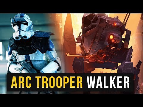 (Star Wars Walker) ARC Trooper's STEALTH Walker | AT-FRC