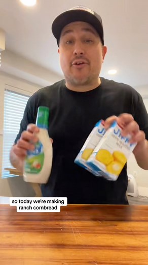 Ranch Cornbread!!! #food #cooking #recipe #cornbread #cornbreadrecipe #ranch #ranchcornbread | MarcoThePizzaMan