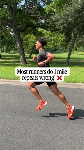 Mason Jordan | Run & Strength Coach on Instagram: "Still Doing Basic Mile Repeats? 👀 If you’re doing the same workout week after week… and still not getting faster, this might be why. Most runners treat mile repeats like a one-size-fits-all workout. But the purpose behind the reps is what actually matters. Here are 3 smarter ways to use them: ✅ Threshold Miles: Controlled discomfort = better stamina & race pacing. ✅ Max Out Miles: All out efforts with full recovery to boost top-end speed and me