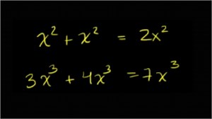Simplifying polynomials
