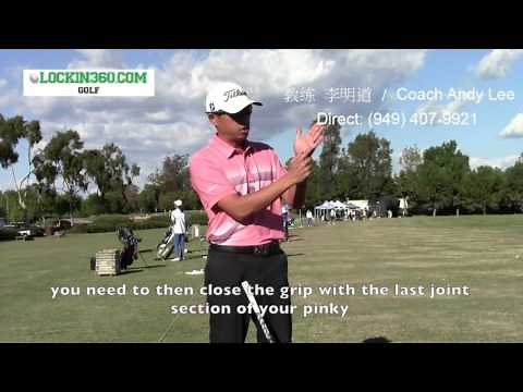 Correct Golf Grips (Interlocking Method) with Coach Andy