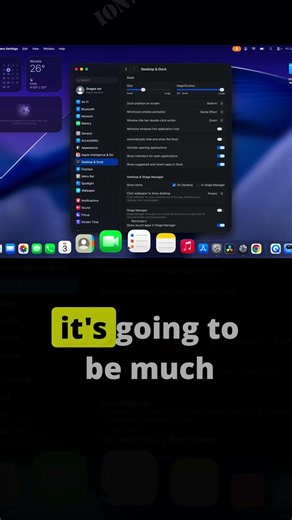 How to make Dock Bigger on MacBook Air M5 Customize Dock Size and Magnification