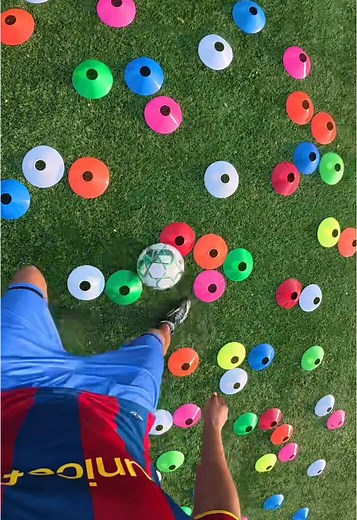 MAGICAL footwork drill🔥to improve dribbling #football #soccer #skills #skill #footwork #footballskills #soccerskills #technique