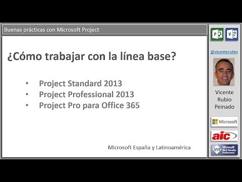 03 - ¿Cómo trabajar con la línea base en Project?