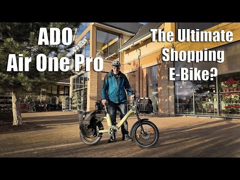 I went Shopping with the ADO Air One Pro E-Bike