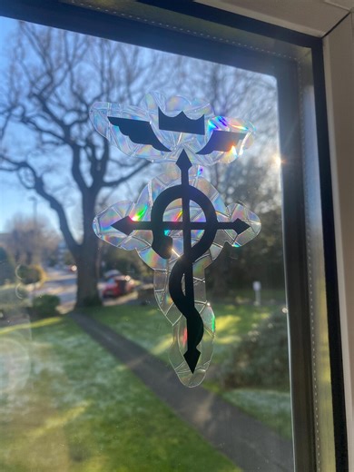 Alchemist Logo Vinyl Suncatcher - Etsy Australia