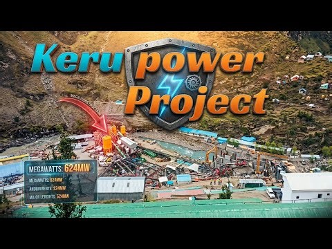 Keru Power Project: 624MW Mega Construction Site Tour! Project in India! ⚡ Keru Project