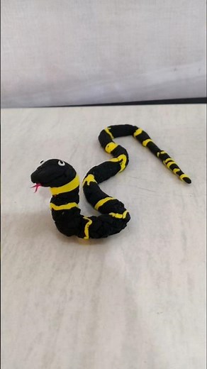 polymer clay snake tutorial