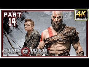 GOD OF WAR (2018) Full Gameplay Walkthrough PART 14 - Thamur The Ice Giant [4K 60FPS]