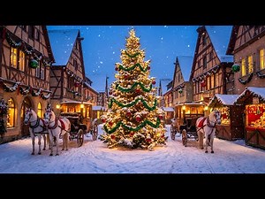 🎄 Magical Christmas Train Journey Through Cozy Towns | 4K Fantasy 🚂✨